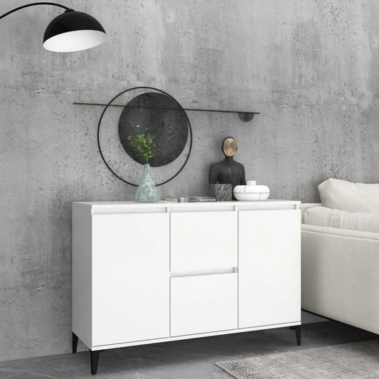 Sideboard mit den Massen 104 x 35 x 70 cm in Weiss