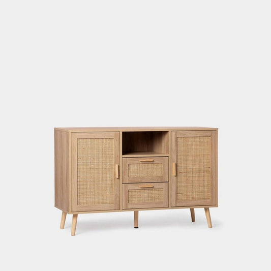 Sideboard mit 2 Schubladen, 2 Tueren und Schubladen