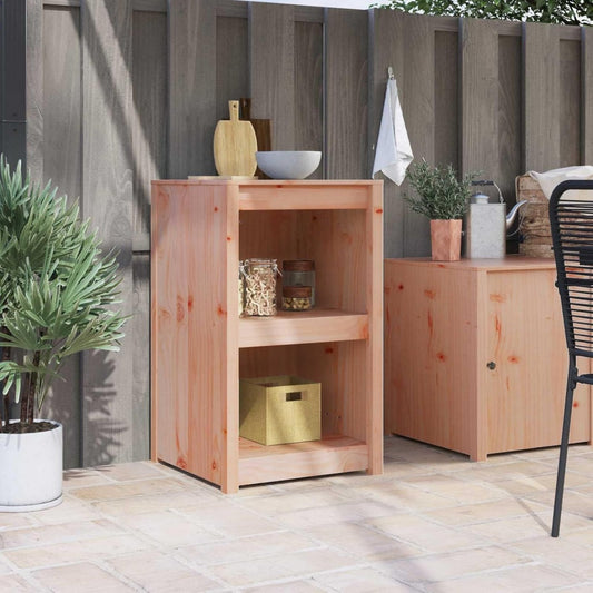 Sideboard aus Kiefernholz in Eichenbraun